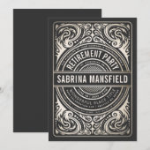 Uitnodigingen van uittredende partij bij legante p (Voorkant / Achterkant)