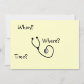 Uitnodigingen van uittredingspartijen bij verpleeg (Achterkant)