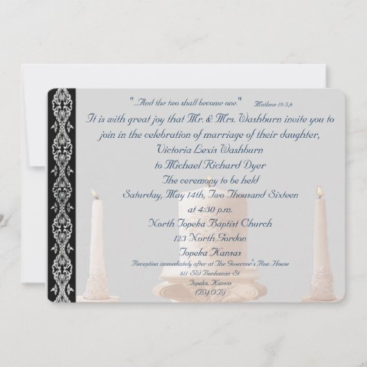 Uitnodigingen van Victorias (Voorkant)