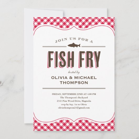 Uitnodigingen van vispartijen (Voorkant)