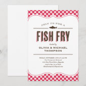 Uitnodigingen van vispartijen (Voorkant / Achterkant)