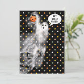 Uitnodigingen van volwassen Halloween-partijen (Staand voorkant)