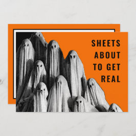 Uitnodigingen van volwassen Halloween-partijen