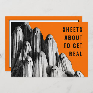 Uitnodigingen van volwassen Halloween-partijen