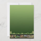 Uitnodigingen van Wildlife Zoo Party (Achterkant)