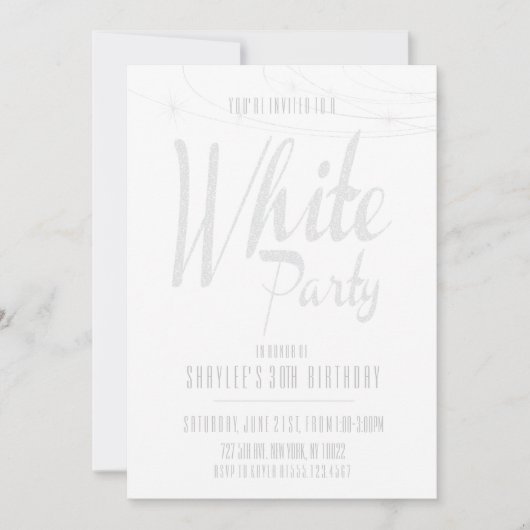 Uitnodigingen van witte partijen (Voorkant)