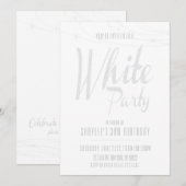 Uitnodigingen van witte partijen (Voorkant / Achterkant)