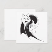 Uitnodigingen van Wolf en Dragon (Voorkant / Achterkant)