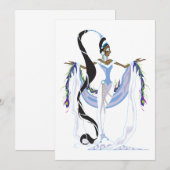 Uitnodigingen van Yemaya Divina (Voorkant / Achterkant)