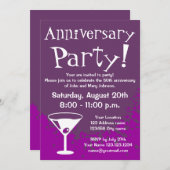 Uitnodigingen verjaardagsfeest | Aangepaste uitnod (Voorkant / Achterkant)