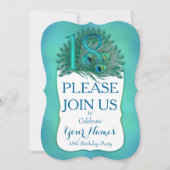 Uitnodigingen voor 18e verjaardag (Voorkant)