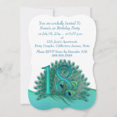 Uitnodigingen voor 18e verjaardag (Achterkant)