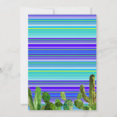 Uitnodigingen voor 1 Mexicaanse verjaardag (Achterkant)