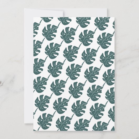 Uitnodigingen voor 1e verjaardag One In A Melon (Achterkant)