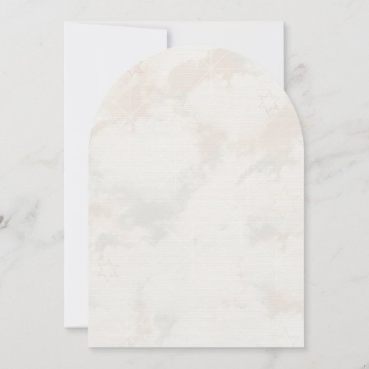 Uitnodigingen voor 1e verjaardag van Enchanted Cas (Achterkant)