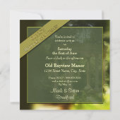 Uitnodigingen voor 20-jarig huwelijksfeest - Tuinp (Achterkant)