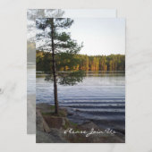 Uitnodigingen voor 25-jarig huwelijksfeest in het  (Voorkant / Achterkant)