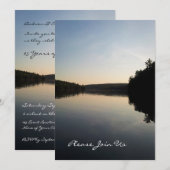 Uitnodigingen voor 25-jarig huwelijksjubileumfeest (Voorkant / Achterkant)