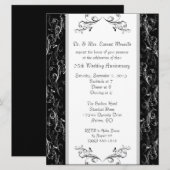 Uitnodigingen voor 25-jarig jubileum (Voorkant / Achterkant)