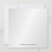 Uitnodigingen voor 25-jarig jubileum met 2 foto's (Achterkant)