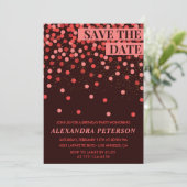 Uitnodigingen voor 28ste verjaardag Save the date (Staand voorkant)