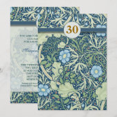 Uitnodigingen voor 30-jarig jubileum (Voorkant / Achterkant)