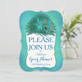 Uitnodigingen voor 30e verjaardag (Staand voorkant)