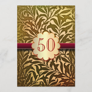 Uitnodigingen voor 50-jarig gouden jubileum