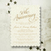 Uitnodigingen voor 50-jarig huwelijksjubileum