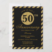 Uitnodigingen voor 50-jarig huwelijksjubileum (Voorkant)