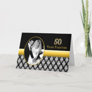 Uitnodigingen voor 50-jarig huwelijksjubileum (FOT