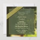 Uitnodigingen voor 50ste huwelijksjubileum - Tuinp (Achterkant)