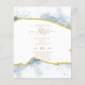 Uitnodigingen voor 50ste verjaardagsfeest Glitters (Voorkant)