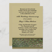 Uitnodigingen voor 50ste verjaardagsfeest van de P (Voorkant / Achterkant)