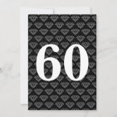 uitnodigingen voor 60-jarig huwelijksjubileum met  (Voorkant)