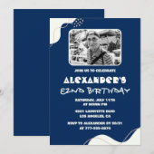 Uitnodigingen voor 82ste verjaardag voor mannen me (Voorkant / Achterkant)