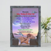 Uitnodigingen voor aangepaste Gay Sci Fi Commitmen (Staand voorkant)