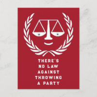 Uitnodigingen voor afstudeerfeest rechtenfaculteit