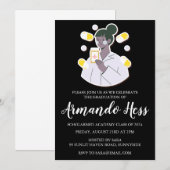 Uitnodigingen voor afstuderen in de apotheek (Voorkant / Achterkant)