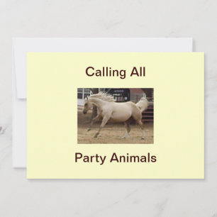 Uitnodigingen voor alle feestdieren
