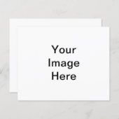 Uitnodigingen voor alle gelegenheden (Voorkant / Achterkant)