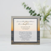 Uitnodigingen voor alleen trouwreceptie (Staand voorkant)