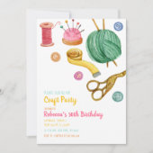 Uitnodigingen voor ambachtelijke feestjes (Voorkant)