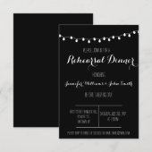 Uitnodigingen voor B&W-repetities (Voorkant / Achterkant)