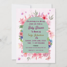 Uitnodigingen voor baby shower
