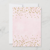 Uitnodigingen voor baby shower brunch (Achterkant)