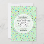 Uitnodigingen voor baby sprinkle (Voorkant)