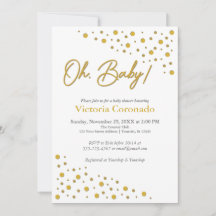 Uitnodigingen voor Baby Steps Baby Shower