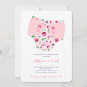 Uitnodigingen voor Babydouches, Daper & Wipes Show (Voorkant)