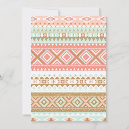 Uitnodigingen voor babydouches voor meisjes, baby  (Achterkant)